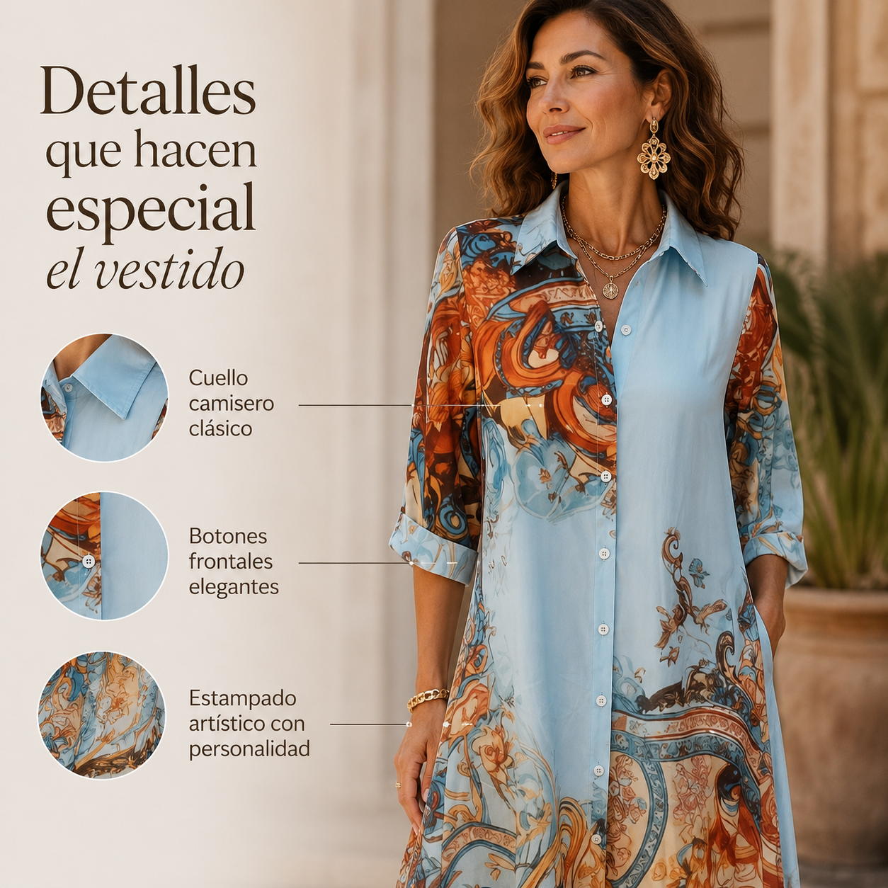 Vestido Amelia Cubre Abdomen
