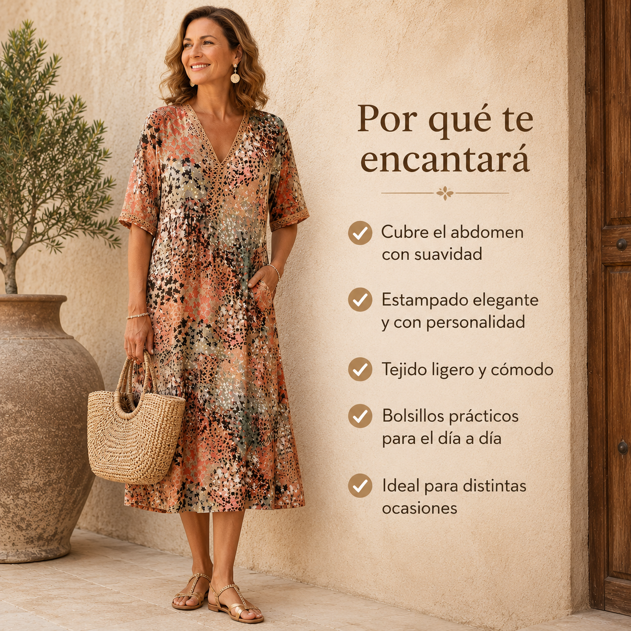 Vestido Antonia Cubre Abdomen