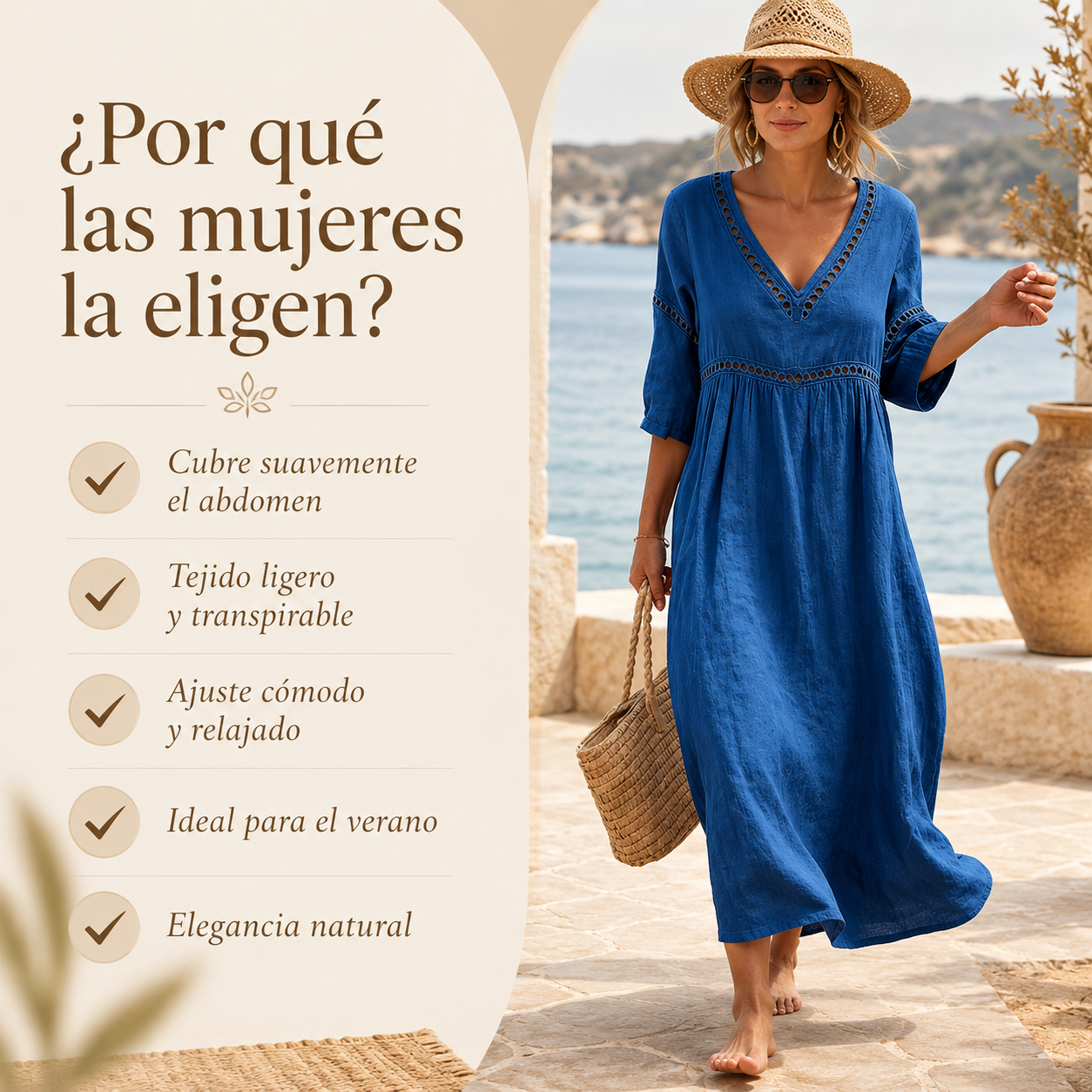 Vestido Celia Cubre Abdomen