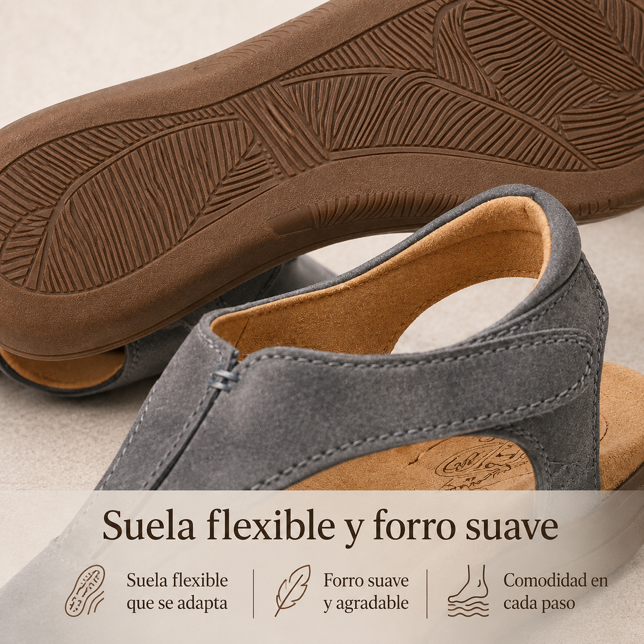 Sandalias Leticia Confort