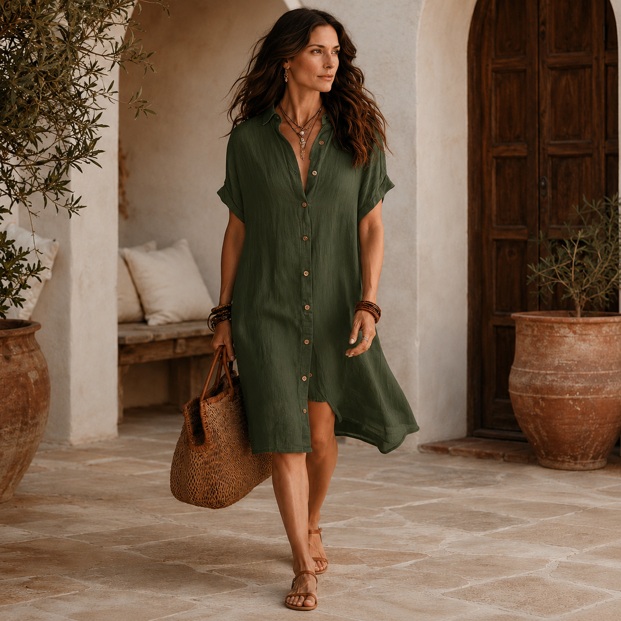 Vestido Estela Cubre Abdomen