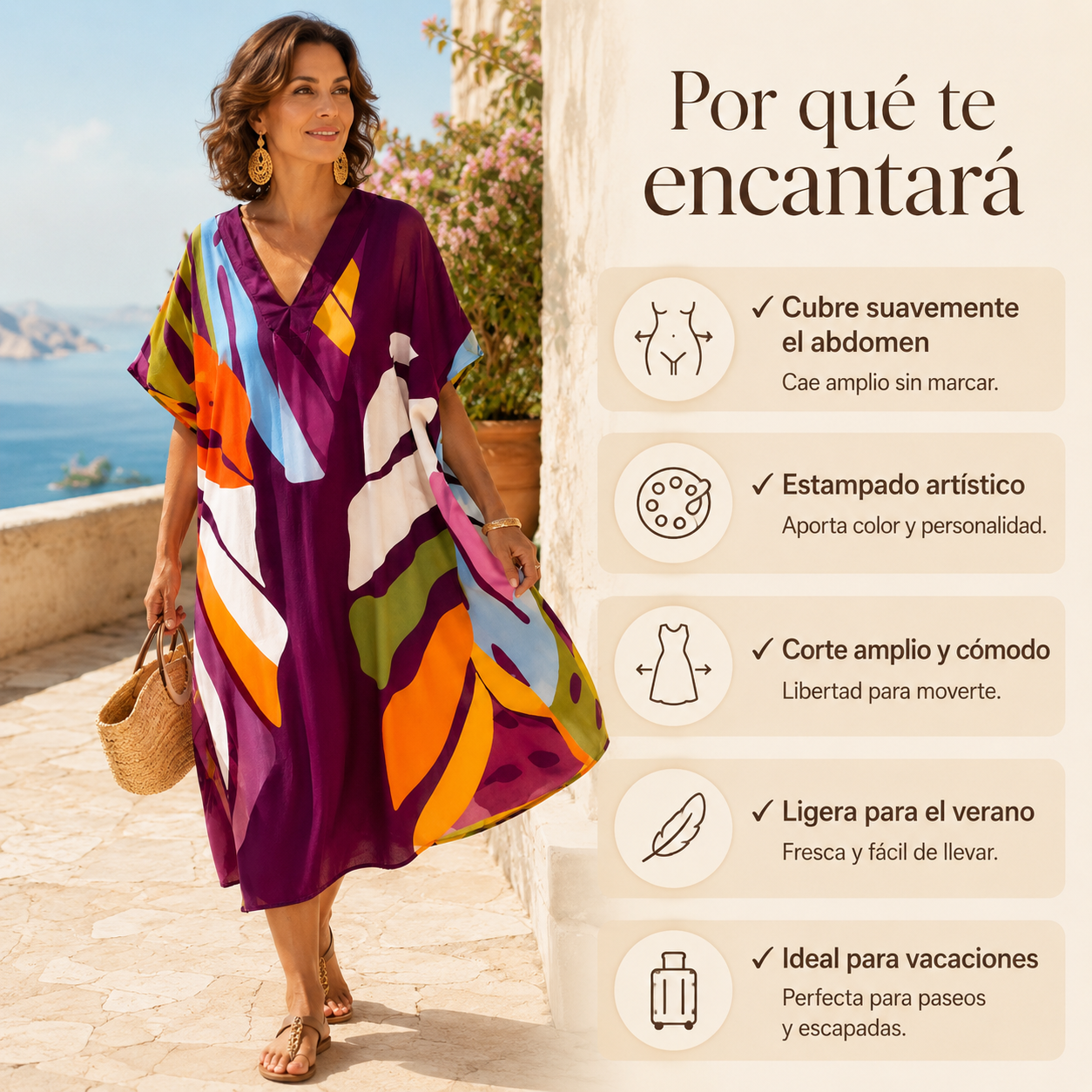 Vestido Leonor Cubre Abdomen