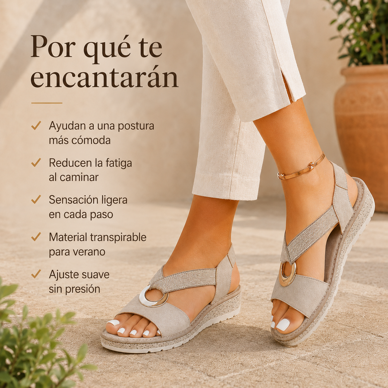 Sandalias Maribel Ortopédicas