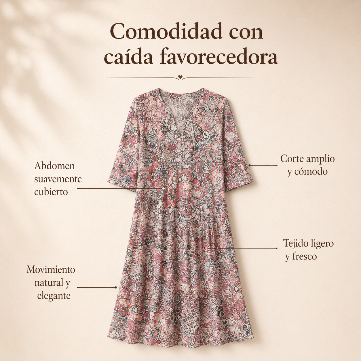 Vestido Carmen Cubre Abdomen