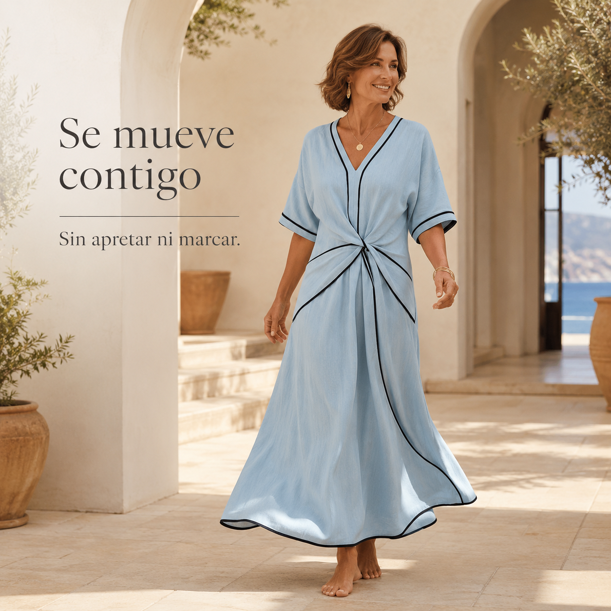 Vestido Sofía de Verano Favorecedor