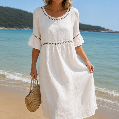 Elena™ Vestido Largo Cubre Abdomen