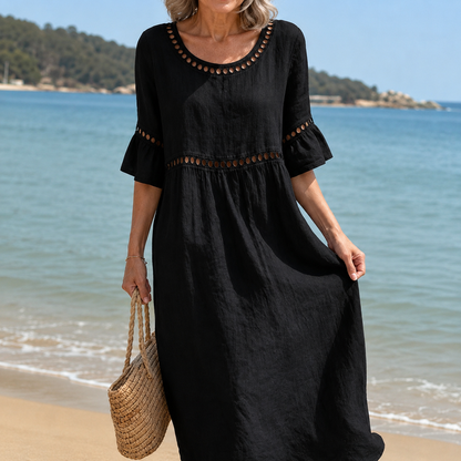Elena™ Vestido Largo Cubre Abdomen