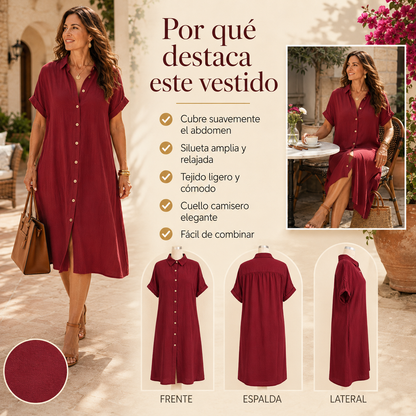 Vestido Estela Cubre Abdomen