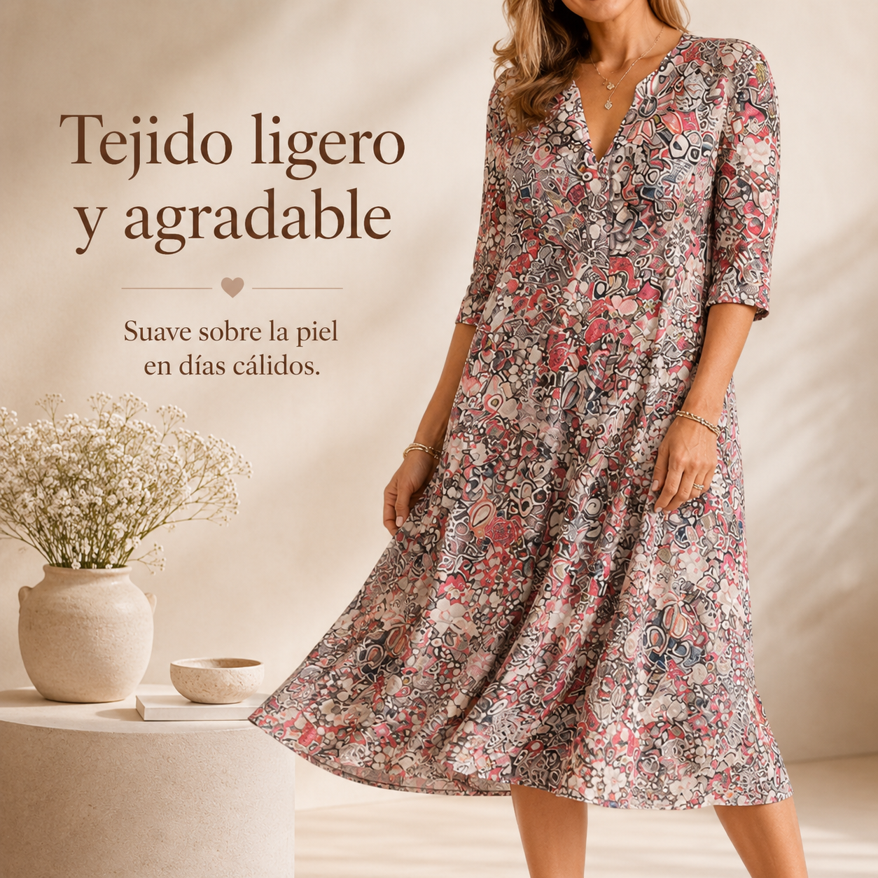 Vestido Carmen Cubre Abdomen