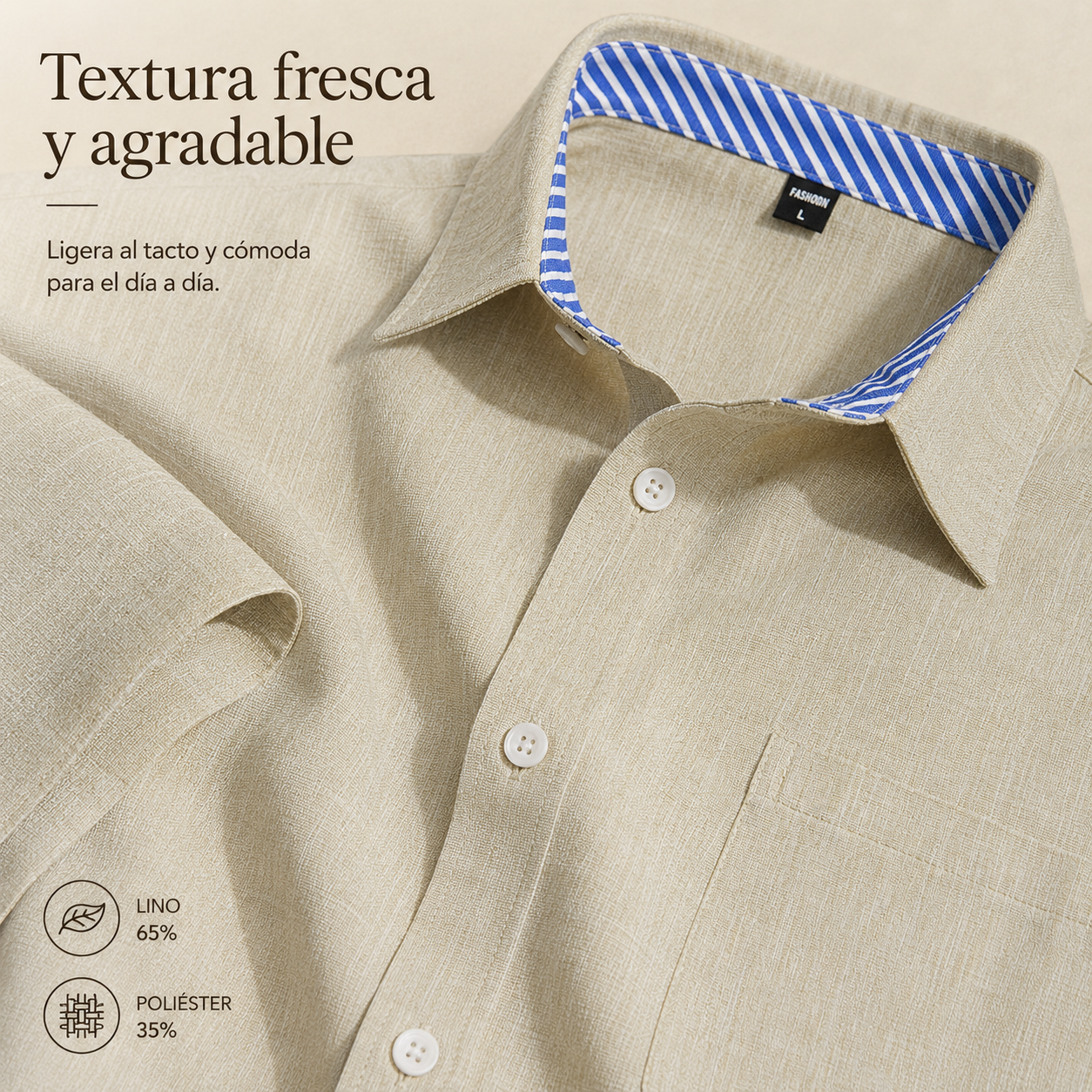 Camisa Lucas Ajuste Cómodo