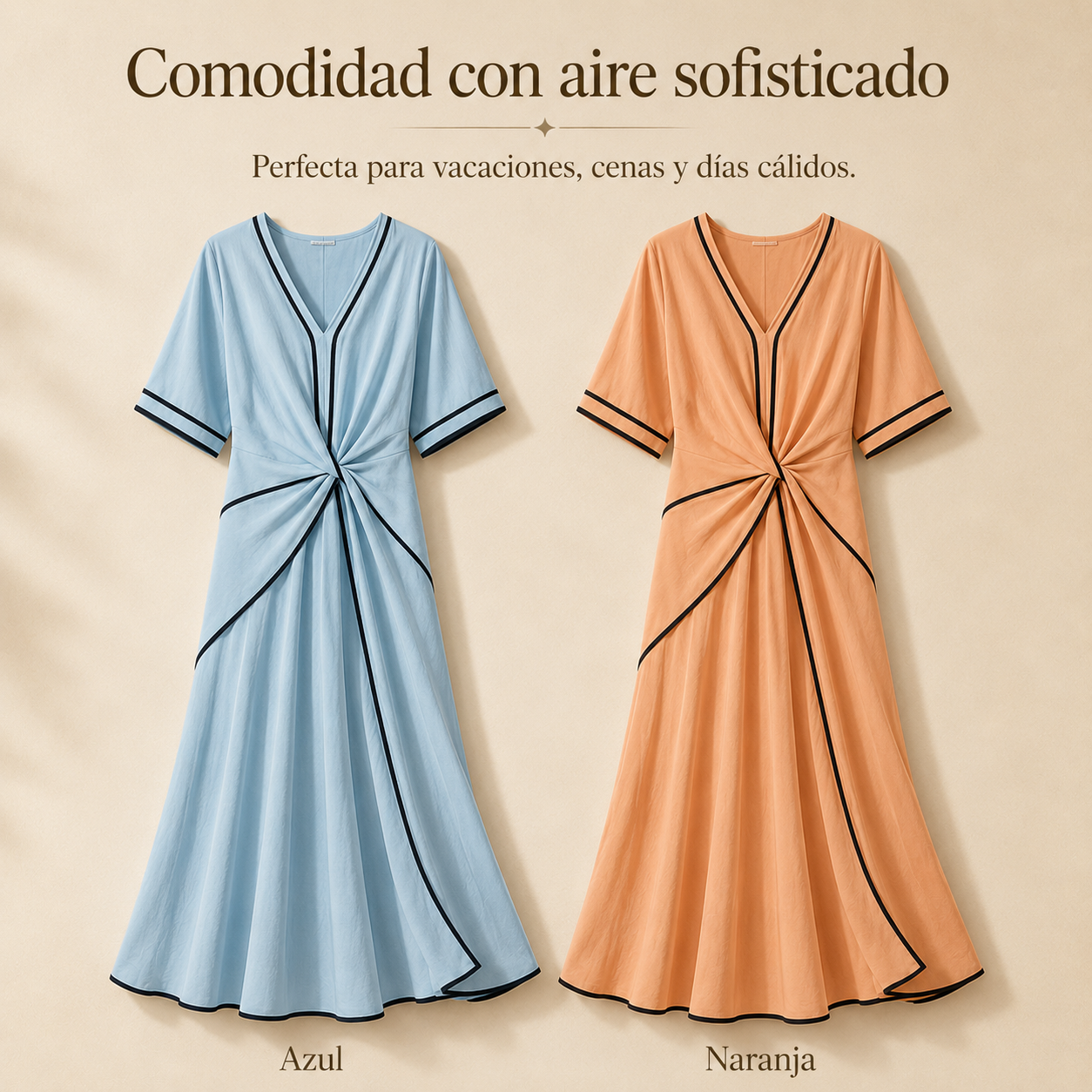 Vestido Sofía de Verano Favorecedor