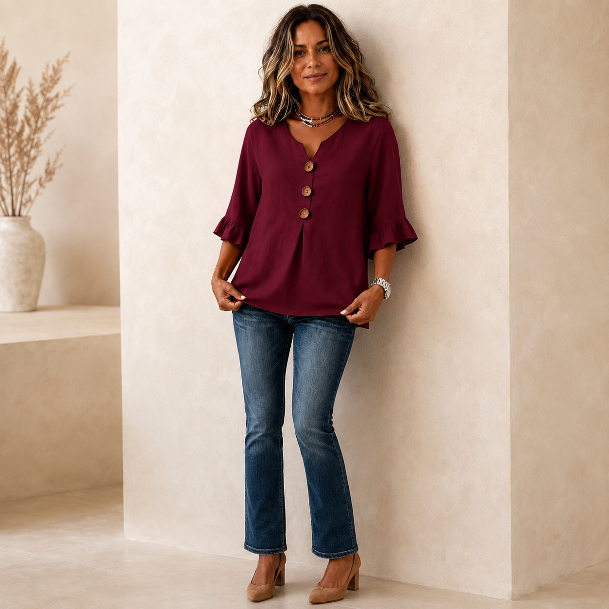 Blusa Beatriz Cubre Abdomen