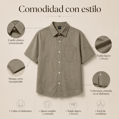 Camisa Hugo Cubre Abdomen
